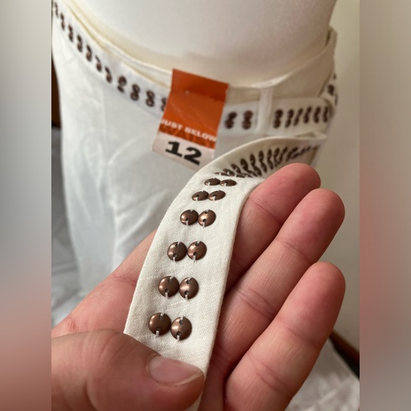 Vintage Old Navy linen & cotton maxi skirt 90s Y2K coastal - Picture 7 of 9